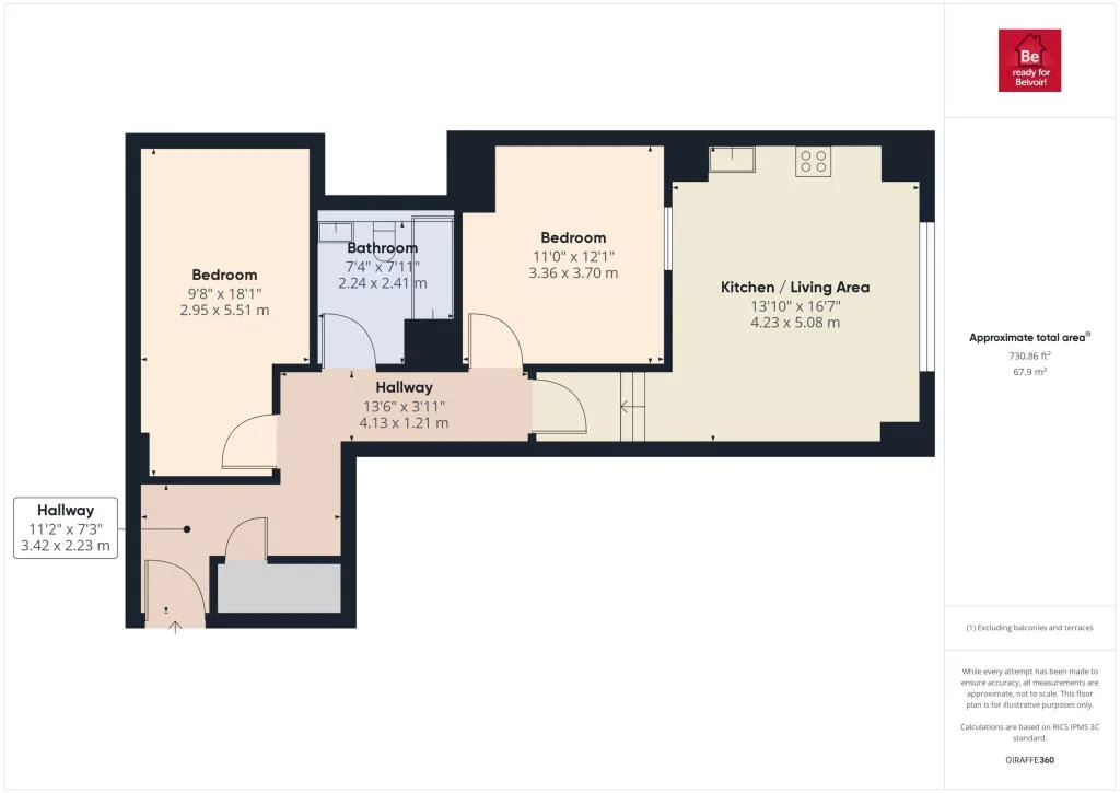 2 bedroom flat for rent