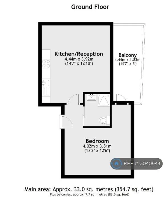 1 bedroom flat for rent