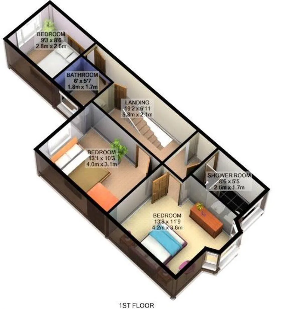 4 bedroom terraced house for rent
