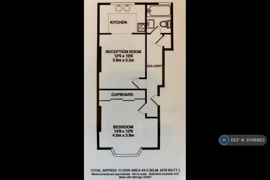 1 bedroom flat for rent