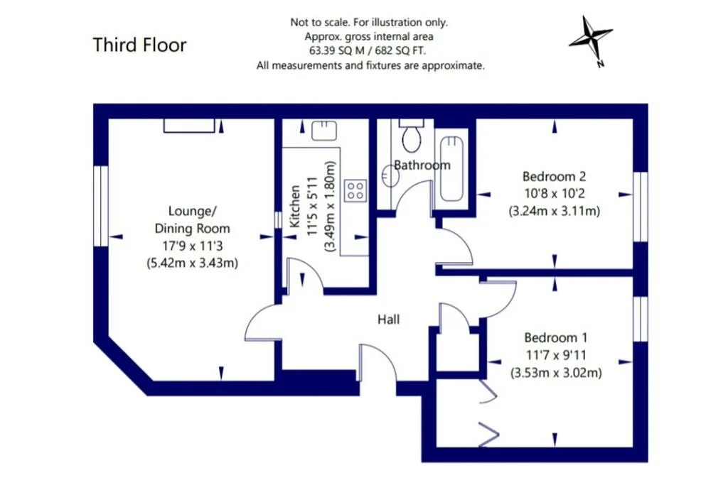 2 bedroom flat for rent