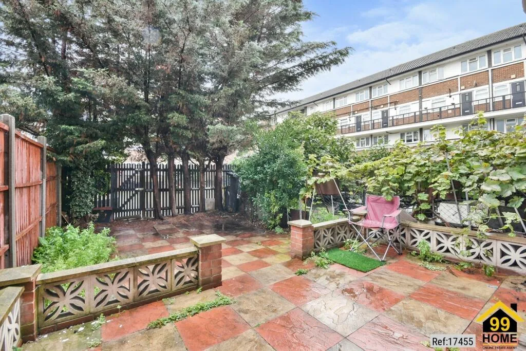3 bedroom ground floor maisonette for rent