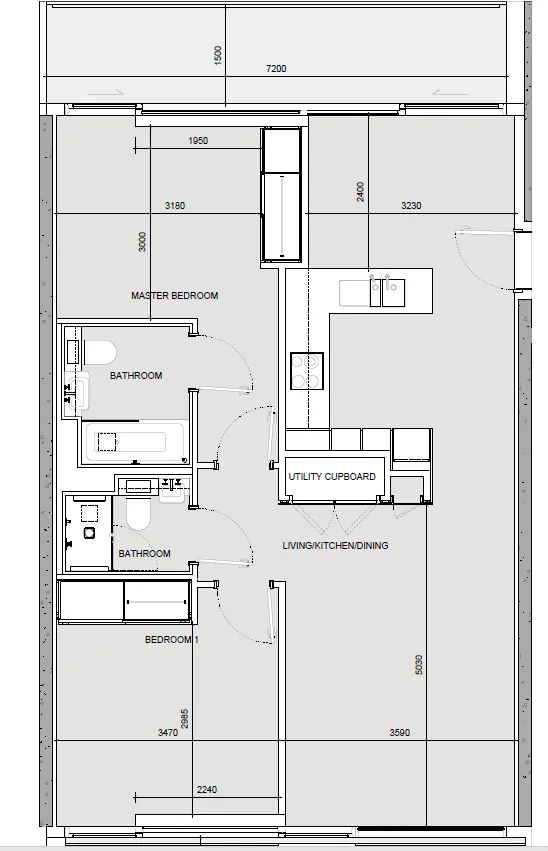 2 bedroom apartment for rent