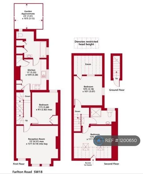 3 bedroom maisonette for rent