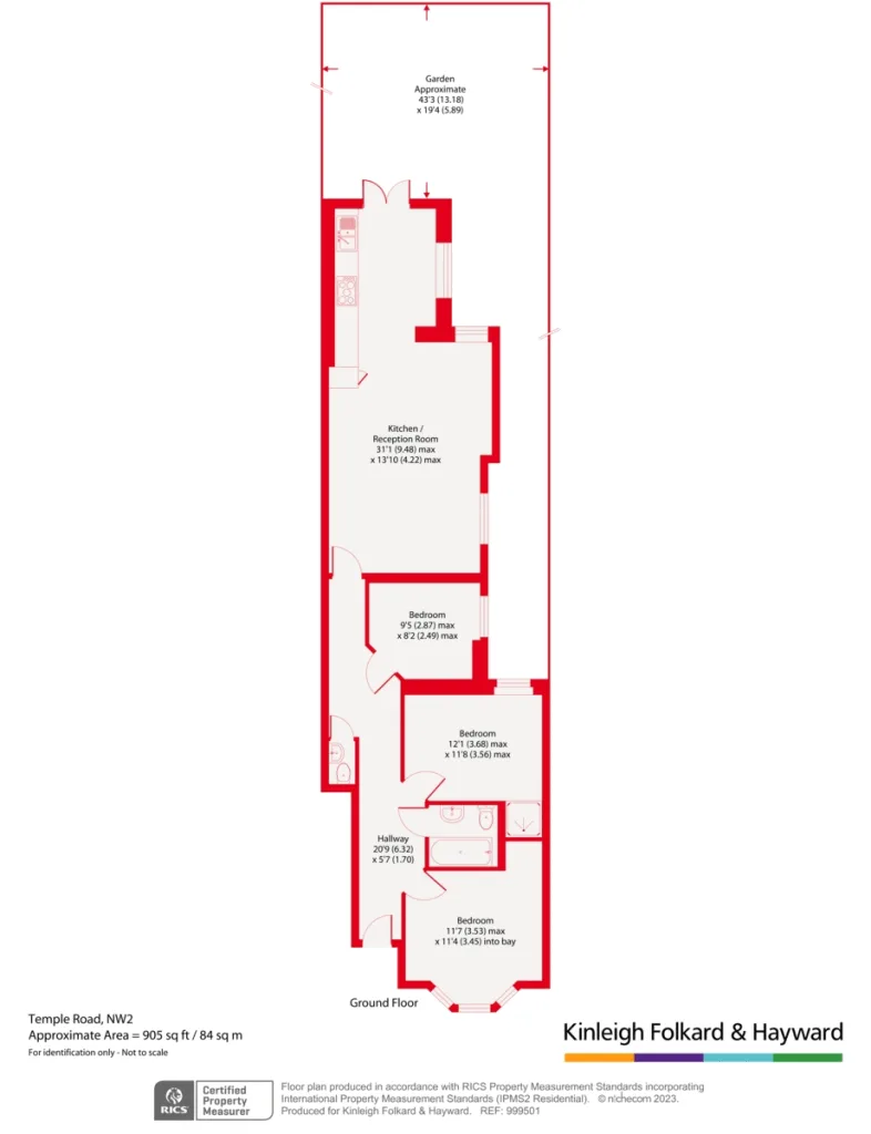 3 bedroom flat for rent