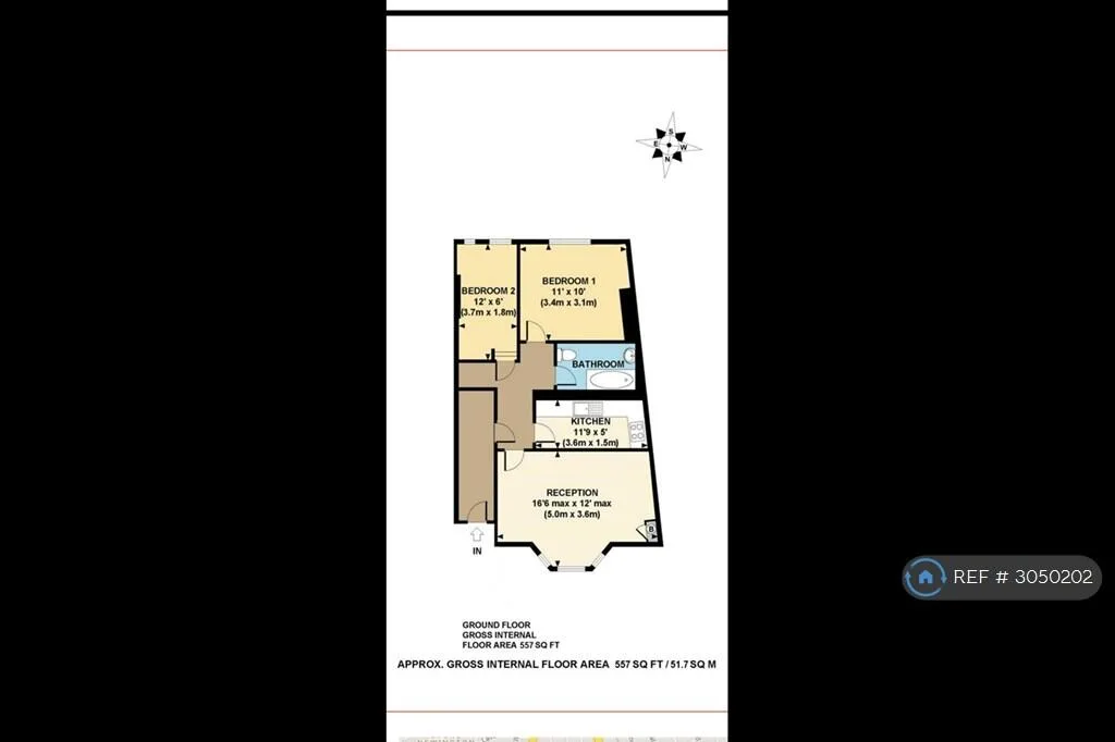 2 bedroom flat for rent