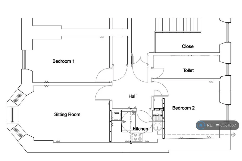 2 bedroom flat for rent