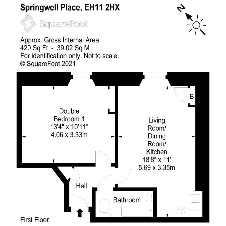 1 bedroom flat for rent