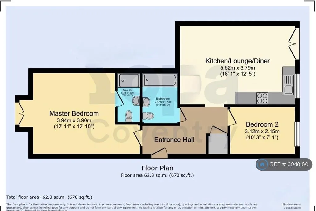 2 bedroom flat for rent
