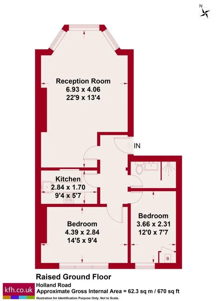 2 bedroom flat for rent