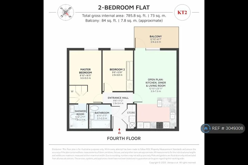 2 bedroom flat for rent
