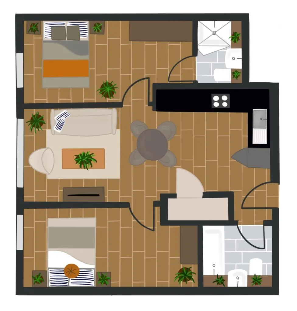 1 bedroom apartment for rent