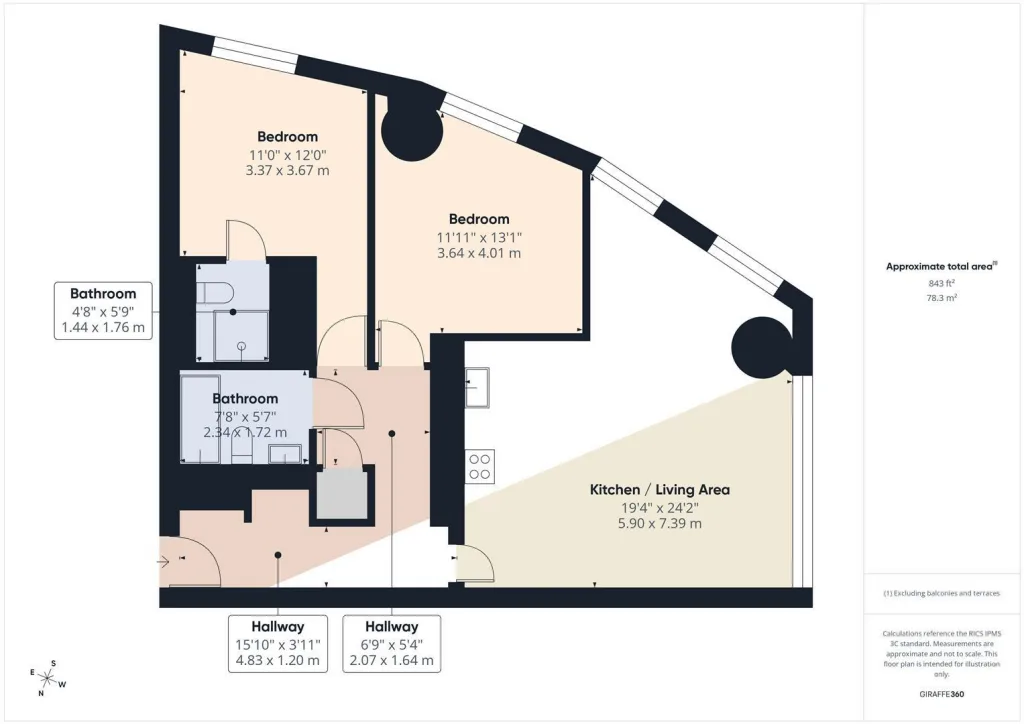 2 bedroom apartment for rent