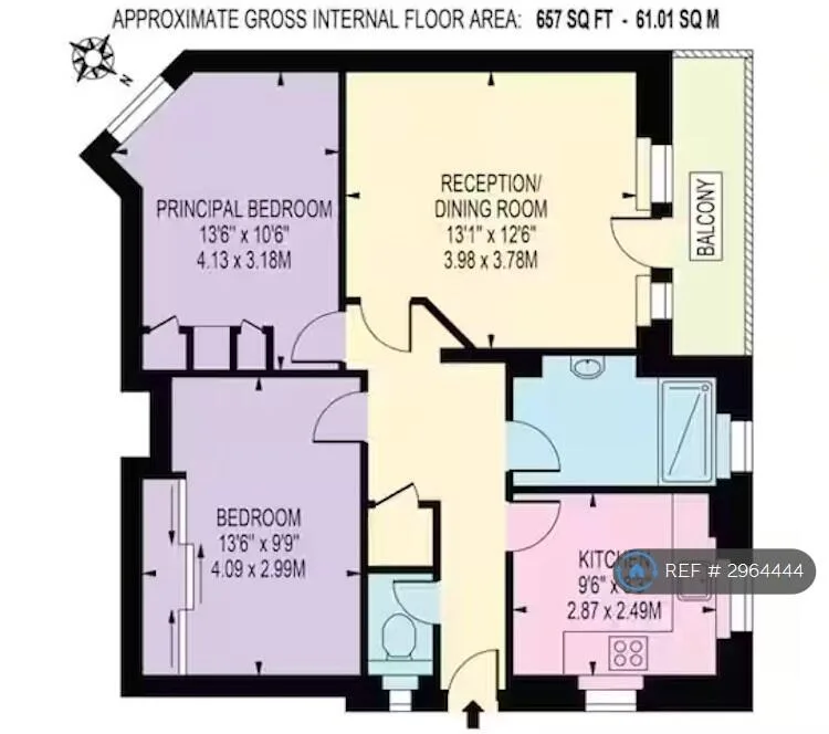 2 bedroom flat for rent
