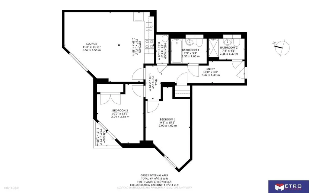 2 bedroom apartment for rent