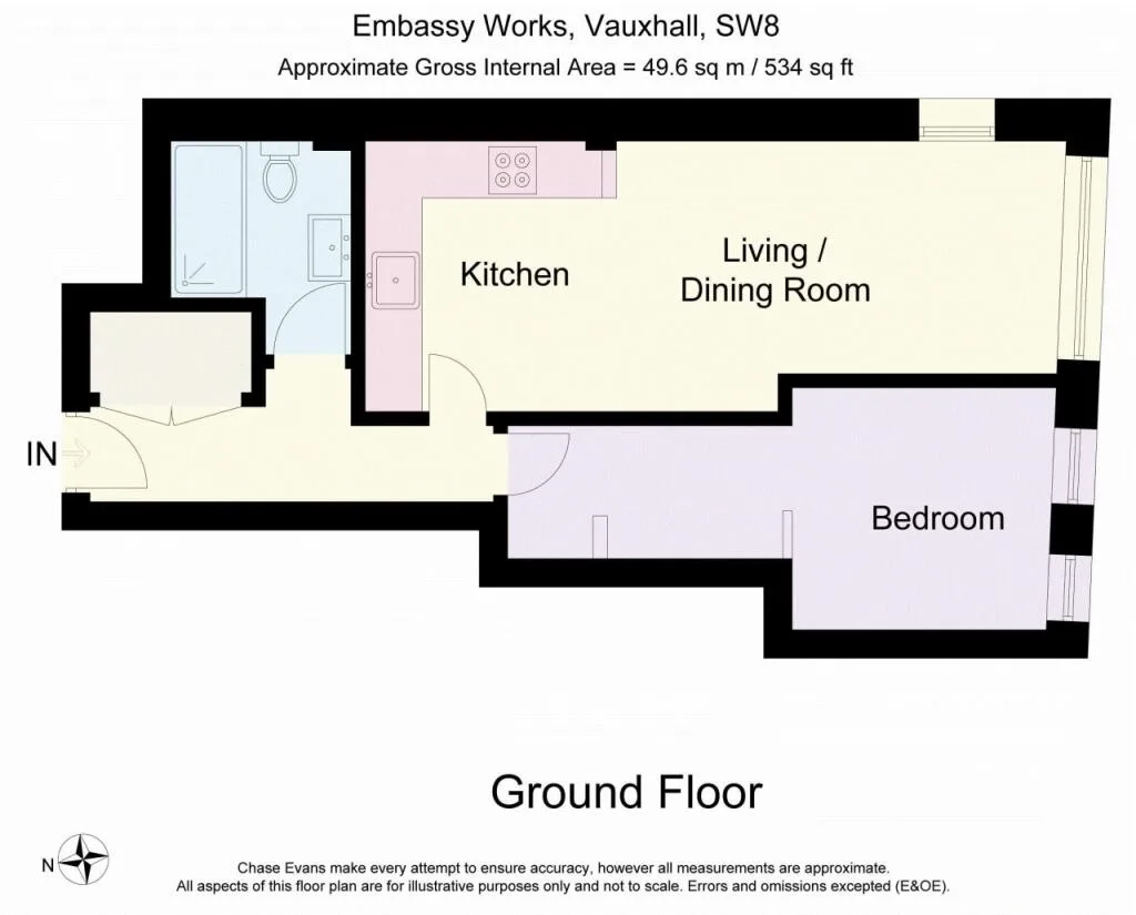 1 bedroom flat for rent