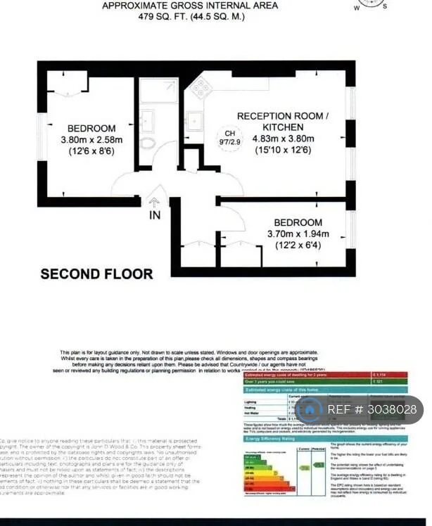 2 bedroom flat for rent