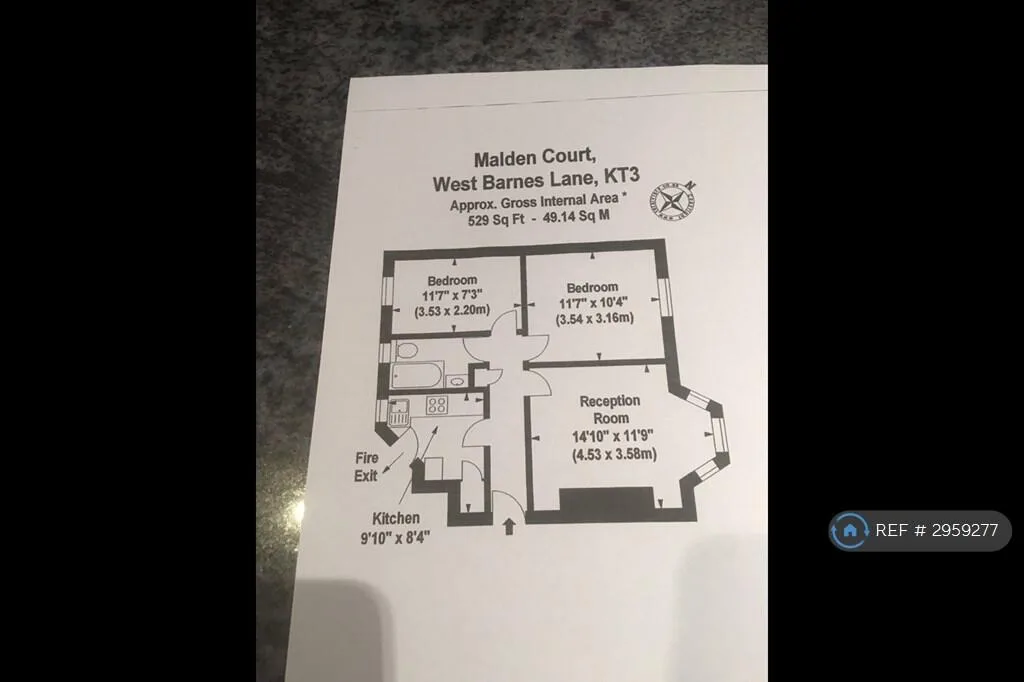 2 bedroom flat for rent