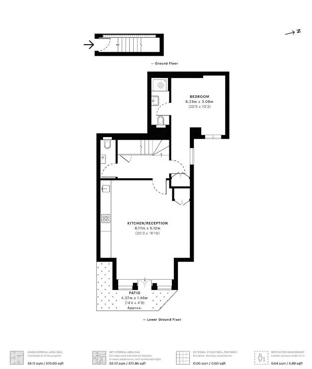 1 bedroom flat for rent