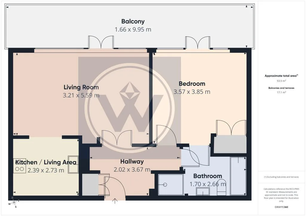 1 bedroom flat for rent