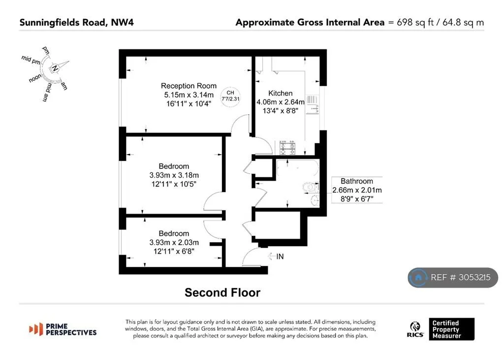 2 bedroom flat for rent