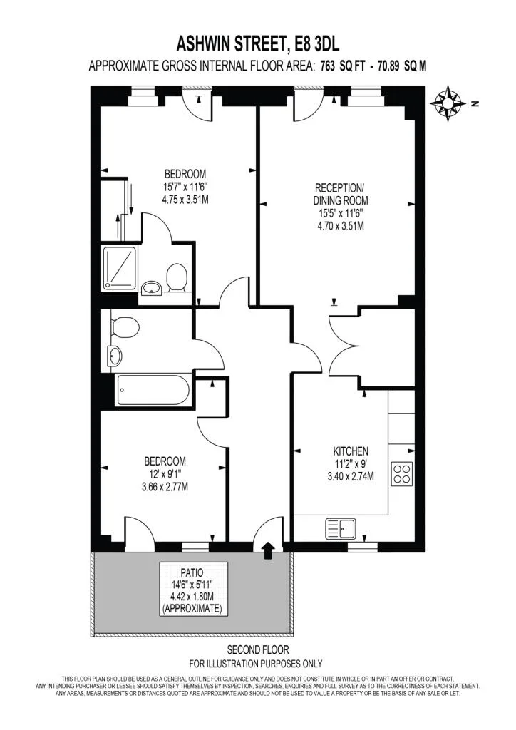 2 bedroom flat for rent
