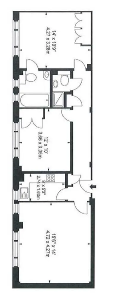 2 bedroom apartment for rent