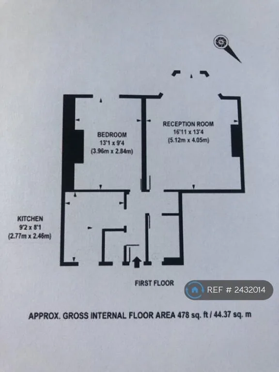 1 bedroom flat for rent
