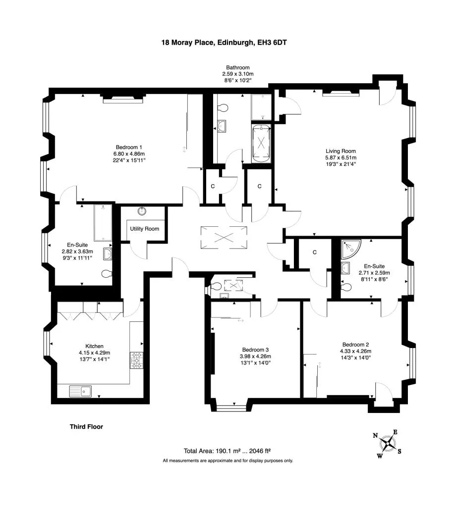 3 bedroom flat for rent