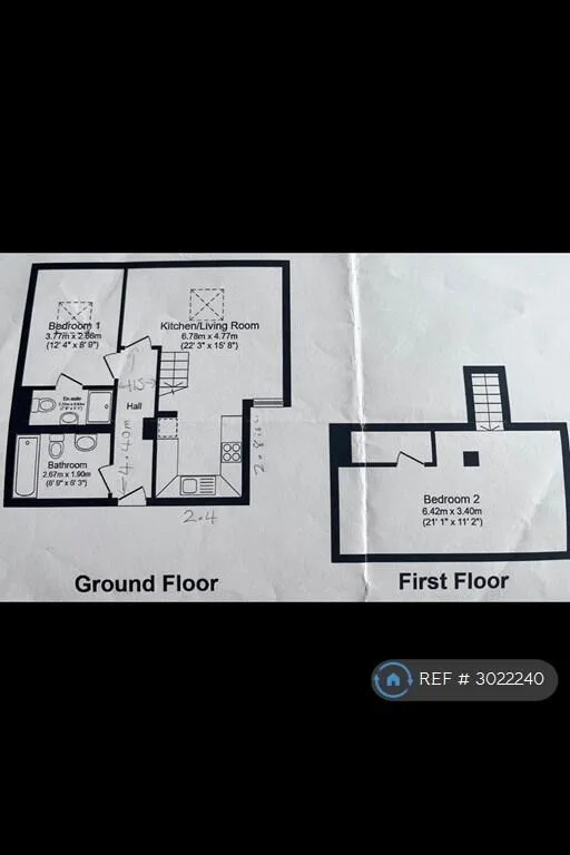 2 bedroom penthouse for rent