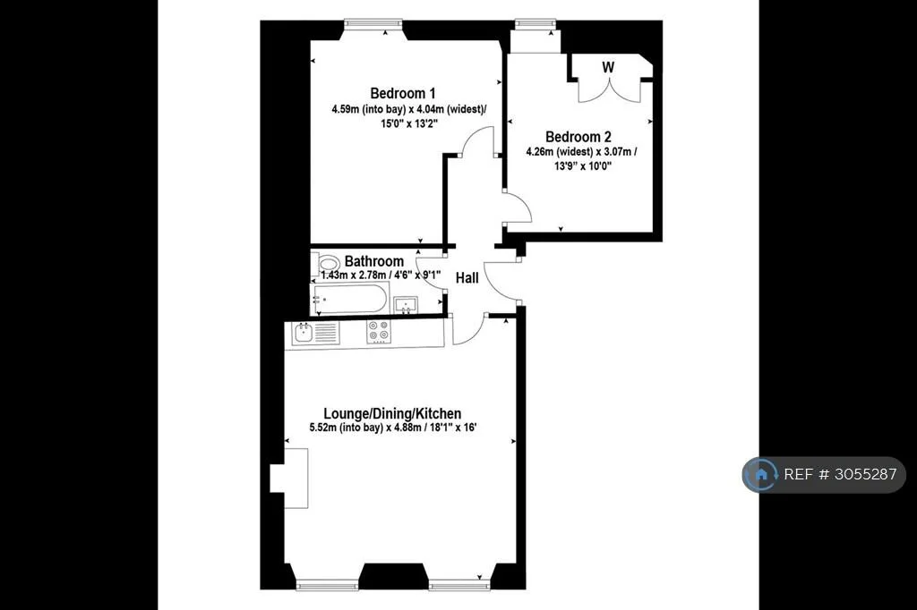 2 bedroom flat for rent