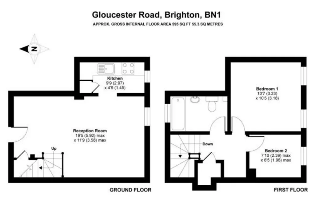 2 bedroom mews property for rent