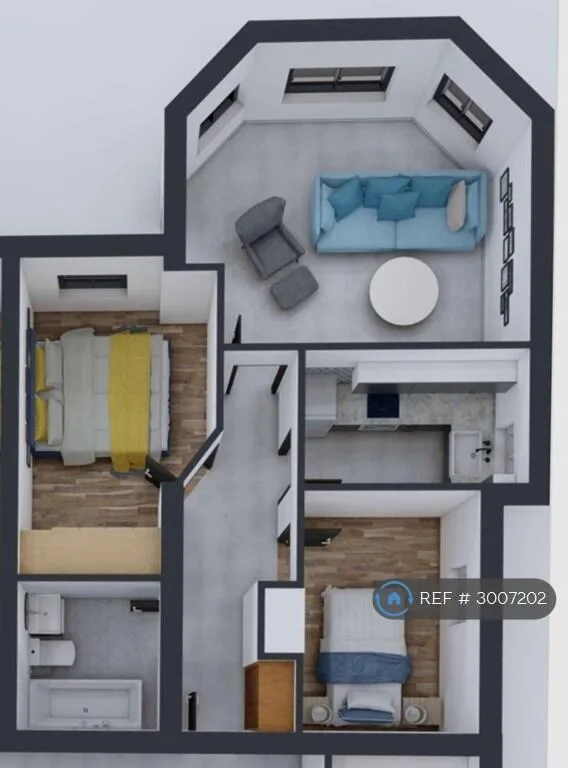 2 bedroom flat for rent