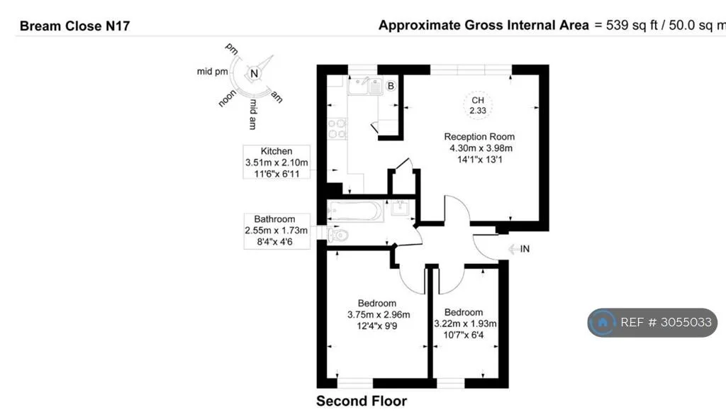 2 bedroom flat for rent