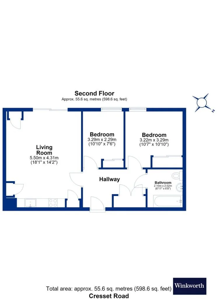 2 bedroom apartment for rent