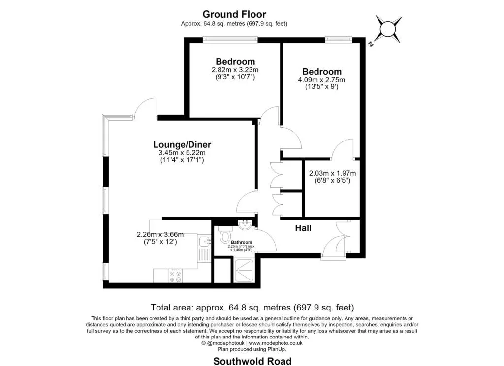 2 bedroom apartment for rent