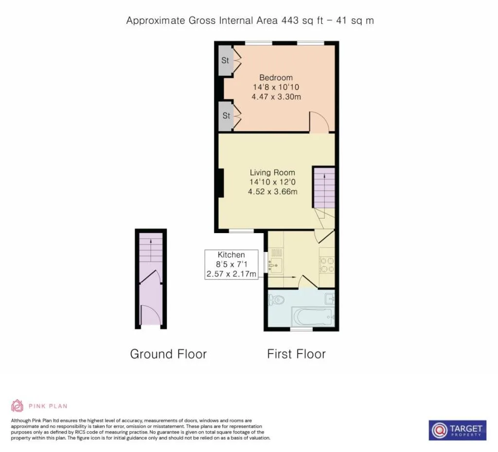 1 bedroom maisonette for rent