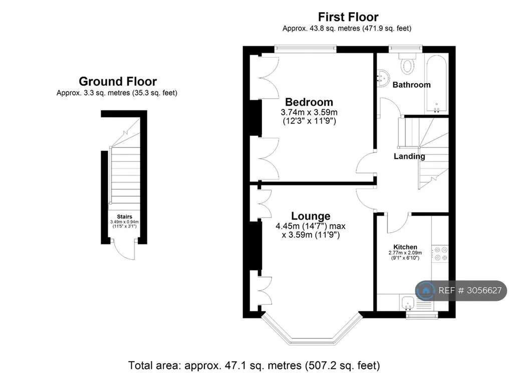 1 bedroom flat for rent