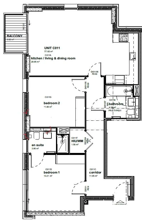 2 bedroom flat for rent