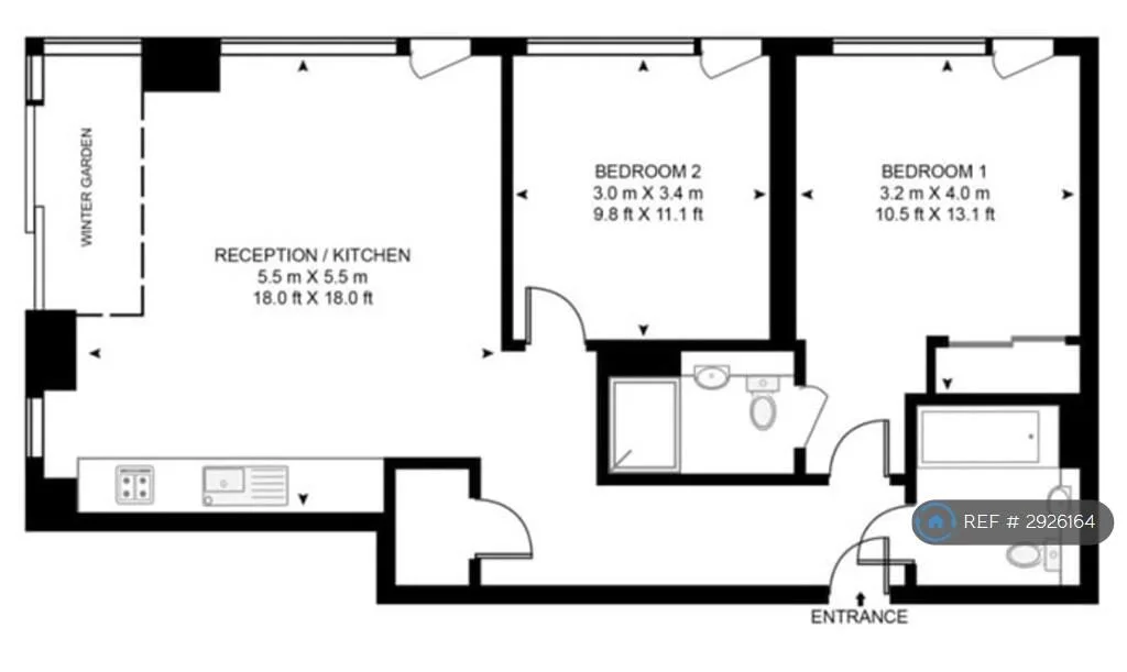 2 bedroom flat for rent
