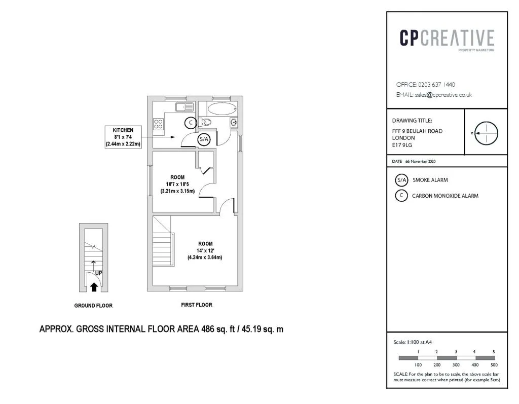 1 bedroom flat for rent