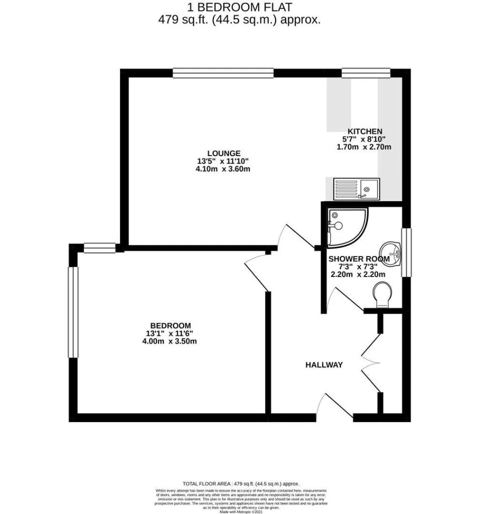 1 bedroom flat for rent