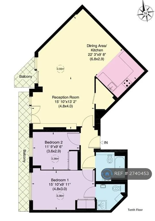 3 bedroom flat for rent