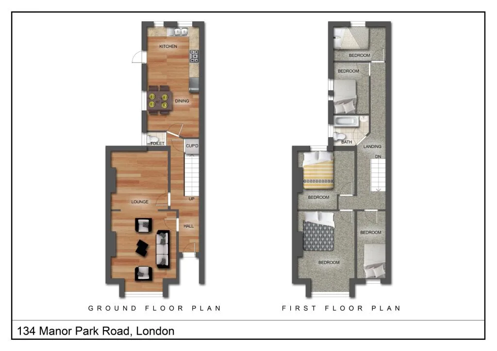5 bedroom terraced house for rent