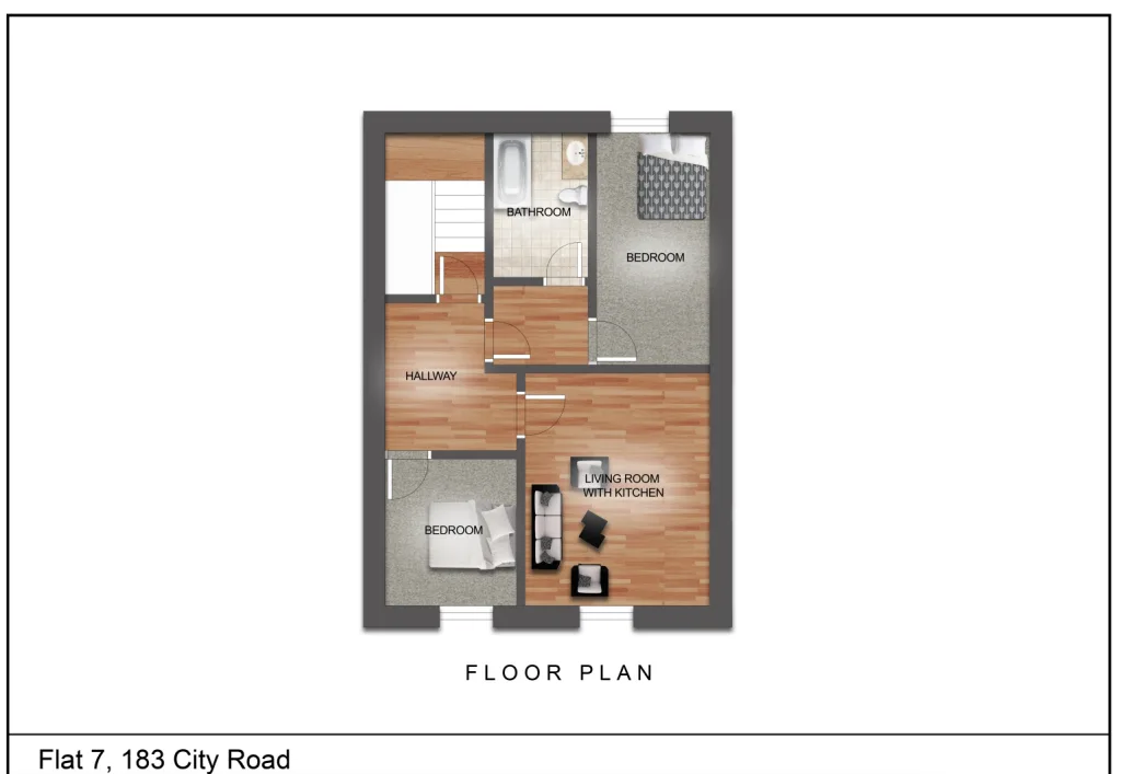 2 bedroom flat for rent