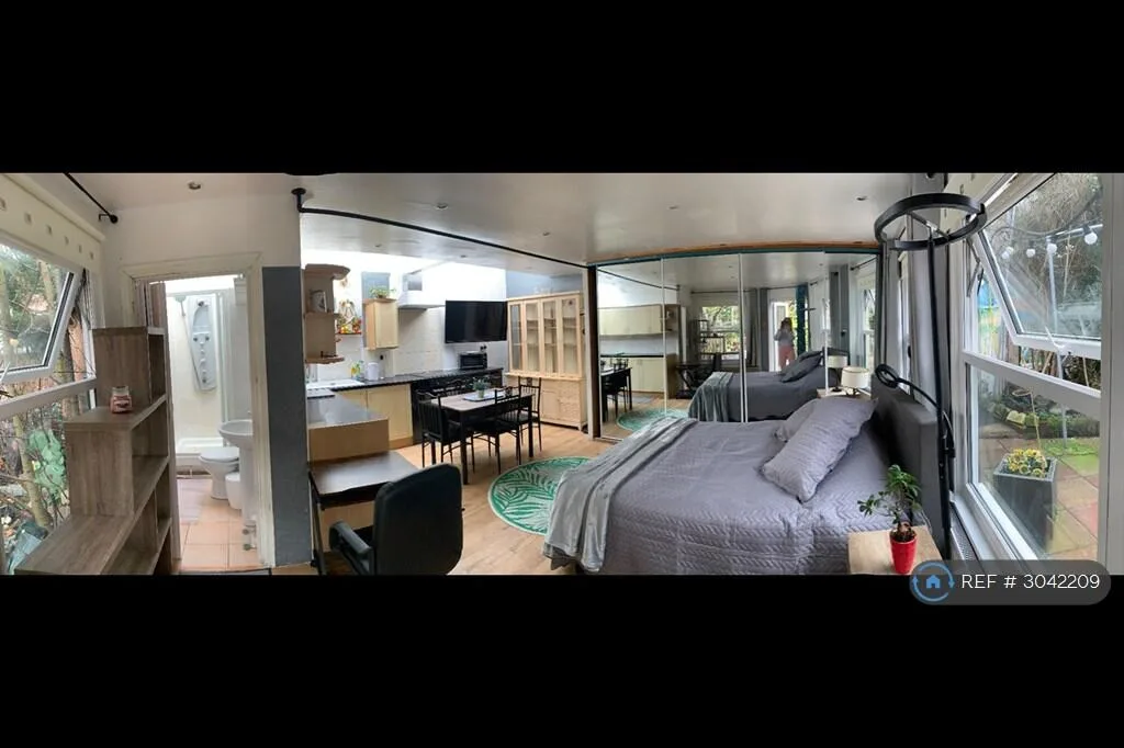 1 bedroom end of terrace house for rent