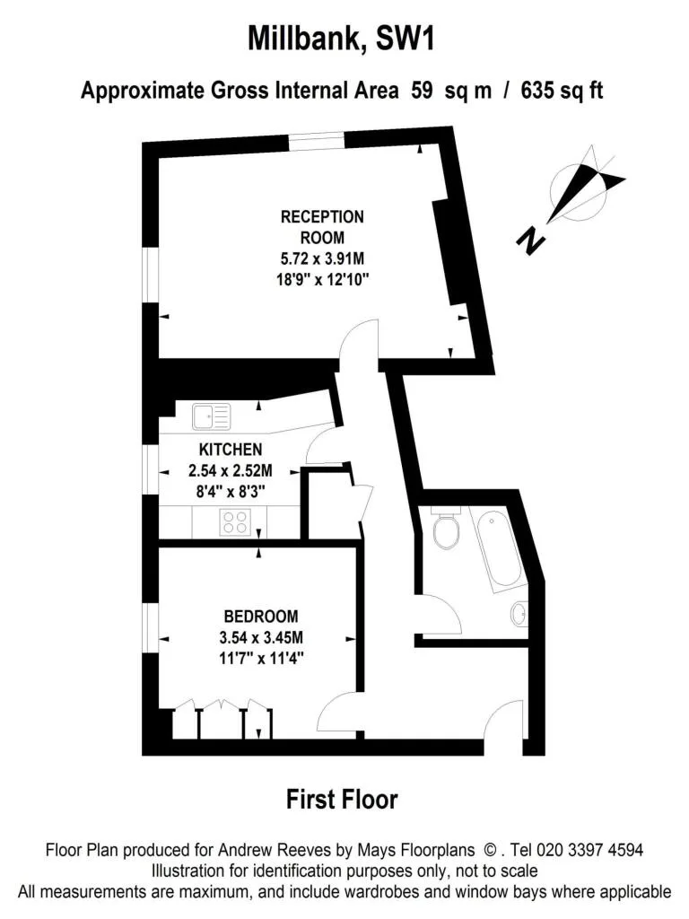 1 bedroom apartment for rent
