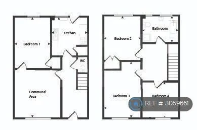 4 bedroom semi-detached house for rent