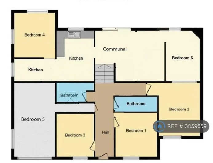 6 bedroom detached house for rent