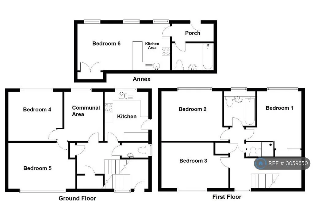 6 bedroom detached house for rent